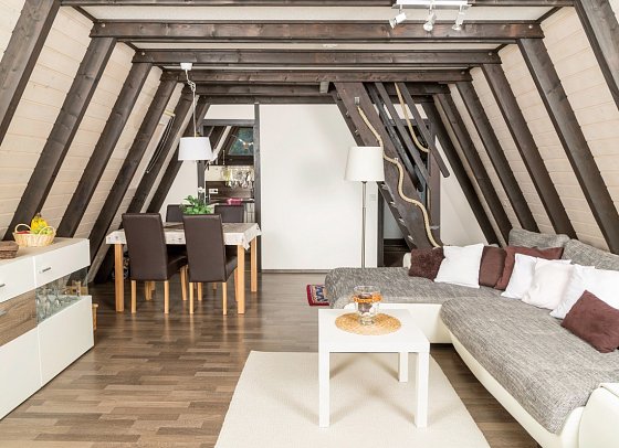 Ferienwohnpark Immenstaad - Wohnbeispiel Nurdachhaus Typ 7 (Zimmercodierung HB1)