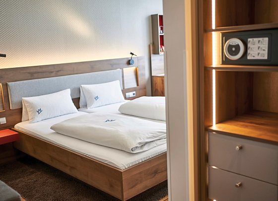 Hotel City Krone - Wohnbeispiel Doppelzimmer Standard (Zimmercodierung DG1)
