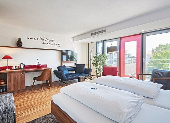 Hotel City Krone - Wohnbeispiel Doppelzimmer Premium (Zimmercodierung DM1)
