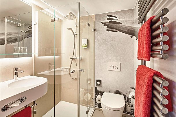 Hotel City Krone - Wohnbeispiel Doppelzimmer Standard (Zimmercodierung DG1)