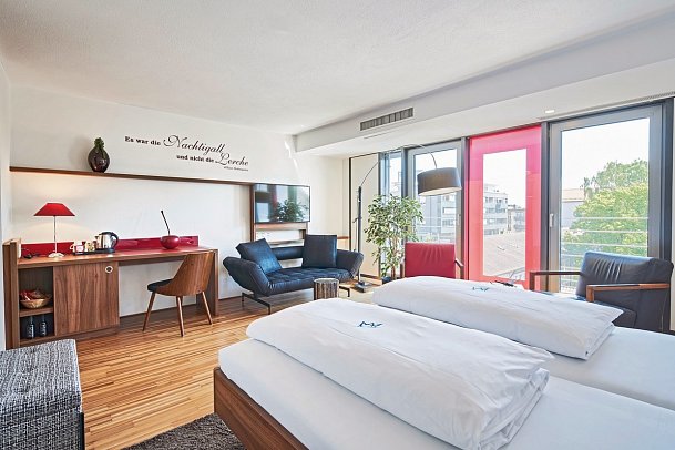 Hotel City Krone - Wohnbeispiel Doppelzimmer Premium (Zimmercodierung DM1)