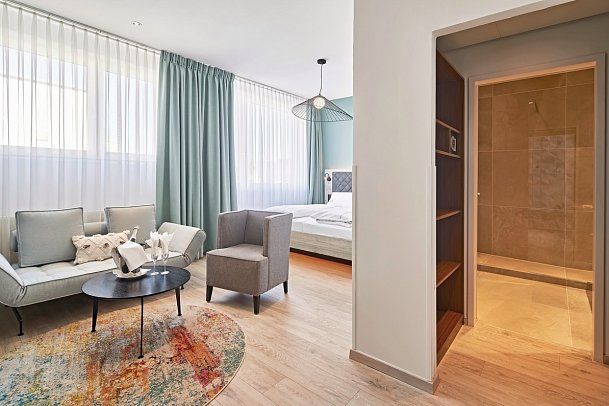 Hotel City Krone - Wohnbeispiel Doppelzimmer Premium (Zimmercodierung DM1)