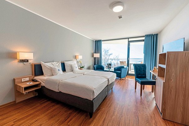 Parkhotel St. Leonhard - Doppelzimmer Komfort Seeblick (Zimmercodierung DF2)
