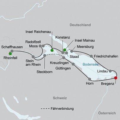 Bodensee - Genussradeln der Extraklasse