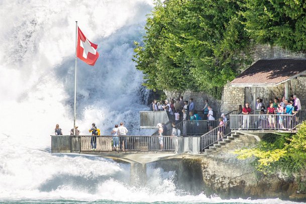 Bodensee - Genussradeln der Extraklasse - Rheinfall
