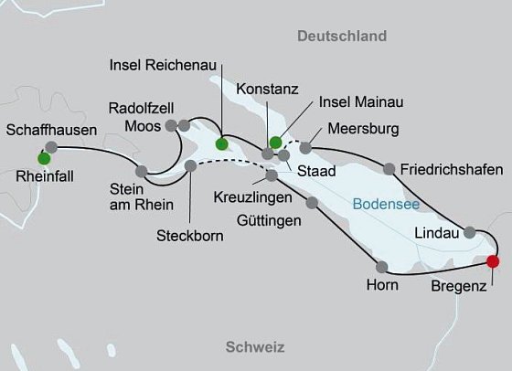 Bodensee - Genussradeln der Extraklasse