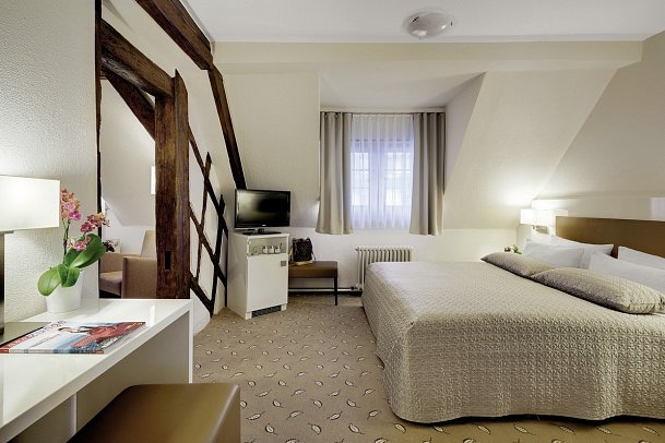 Hotel HOERI am Bodensee - Wohnbeispiel Doppelzimmer Komfort Landseite (Zimmercodierung DF1)