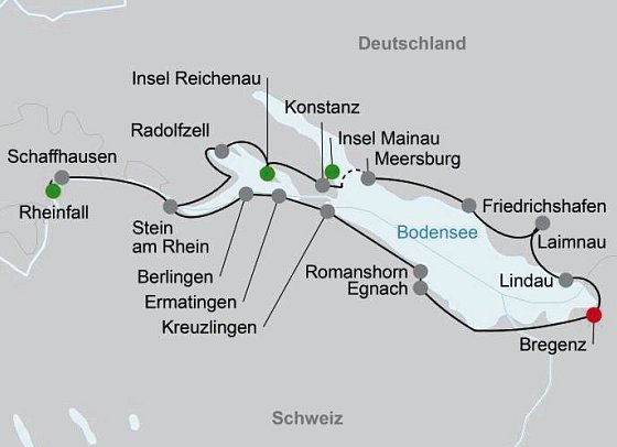 Bodensee-Radweg - Das Schönste
