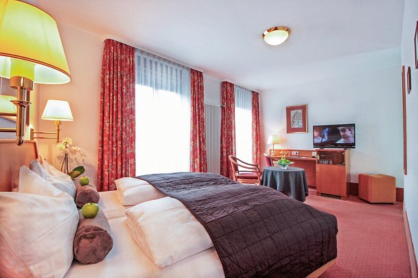 Hotel Schiff Konstanz - Wohnbeispiel Doppelzimmer Komfort (Zimmercodierung DF1)