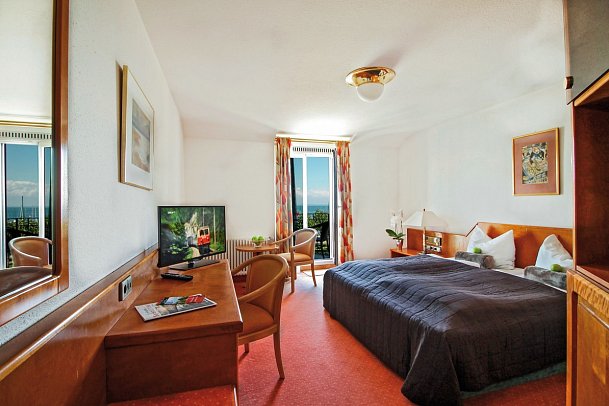 Hotel Schiff Konstanz - Wohnbeispiel Doppelzimmer Superior (Zimmercodierung DS1)