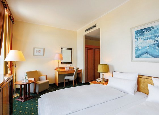 Hotel Halm Konstanz - Wohnbeispiel Doppelzimmer Standard (Zimmercodierung DG1)