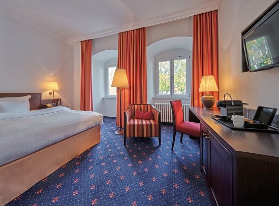 Steigenberger Inselhotel - Wohnbeispiel Doppelzimmer Komfort (Zimmercodierung DF1)