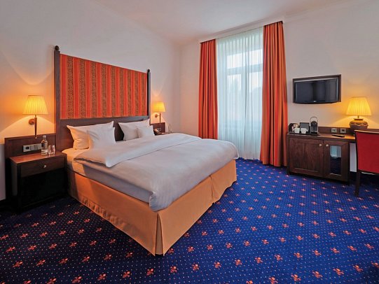 Steigenberger Inselhotel - Wohnbeispiel Doppelzimmer Komfort (Zimmercodierung DF1)