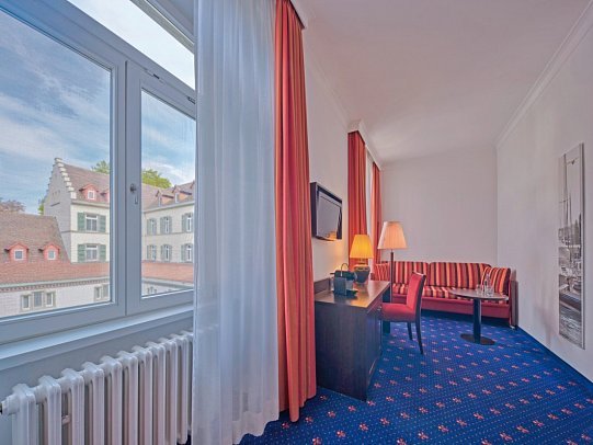 Steigenberger Inselhotel - Wohnbeispiel Doppelzimmer Komfort (Zimmercodierung DF1)