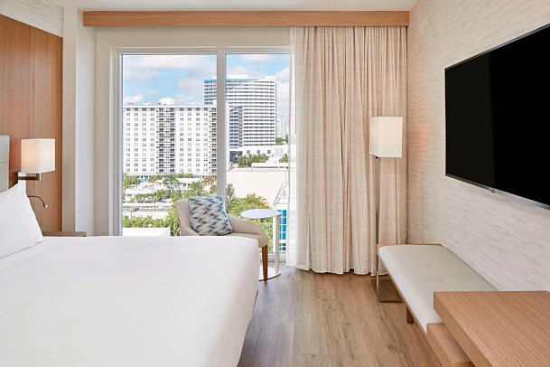 AC Fort Lauderdale Beach - Wohnbeispiel Standard King (Zimmercodierung UG2)