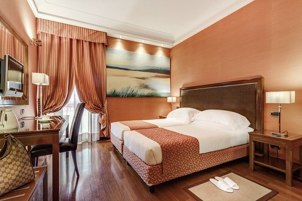 Grand Hotel Adriatico - Wohnbeispiel Doppelzimmer Komfort (Zimmercodierung DF1)