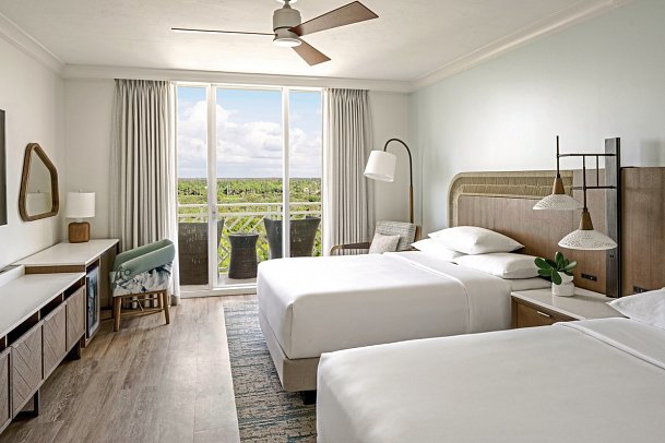 Hyatt Regency Coconut Point Resort & Spa - Wohnbeispiel Standard Queen/Queen Balcony (Zimmercodierung UG7)