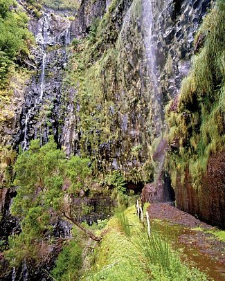 Die besten Seiten von Madeira - Wasserfall auf Madeira