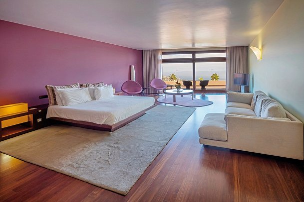 Quinta Splendida Wellness & Botanical Garden - Wohnbeispiel Spa-Suite Meerblick (Zimmercodierung WB1)