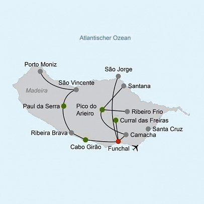 Madeira - Grüne Trauminsel im Atlantik