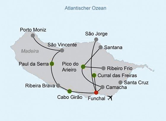 Madeira - Grüne Trauminsel im Atlantik