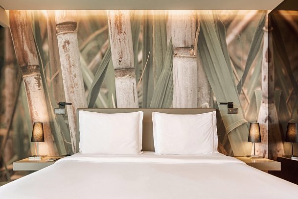 Saccharum Resort - Wohnbeispiel Doppelzimmer seitl. Meerblick (Zimmercodierungen D1N, D2N & D3N)