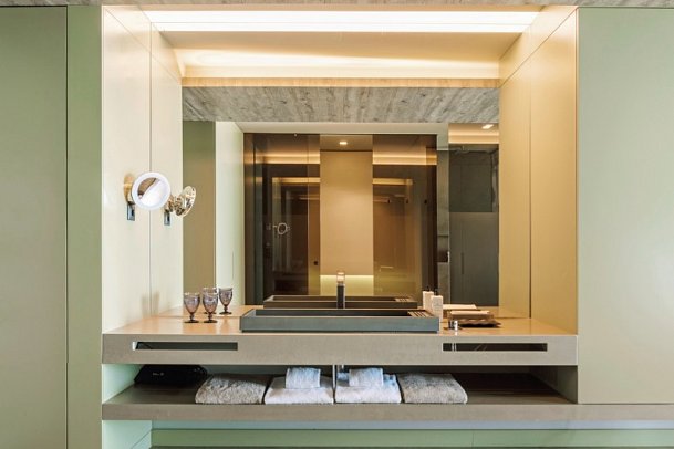 Saccharum Resort - Wohnbeispiel Doppelzimmer Meerblick (Zimmercodierungen D1M, D2M & D3M)