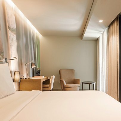 Saccharum Resort - Beispiel Bad Doppelzimmer SPE Meerblick (Zimmercodierung DMM)