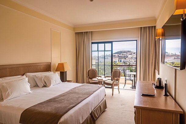Quinta Funchal Gardens – Adults Only - Wohnbeispiel Doppelzimmer Panoramablick (Zimmercodierung DBN)