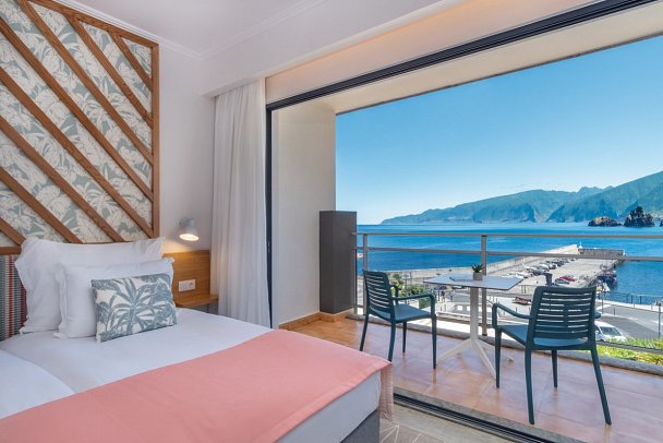 Aqua Natura Bay - Wohnbeispiel Doppelzimmer Meerblick (Zimmercodierungen D1M, DDM & DSM)