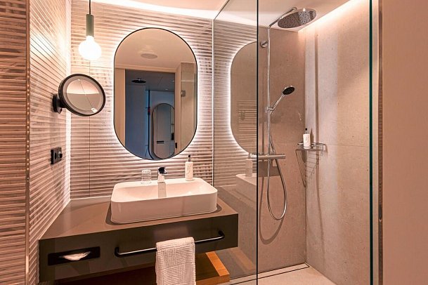 ATLANTIC Hotel Frankfurt - Wohnbeispiel Doppelzimmer Komfort (Zimmercodierung DF1)