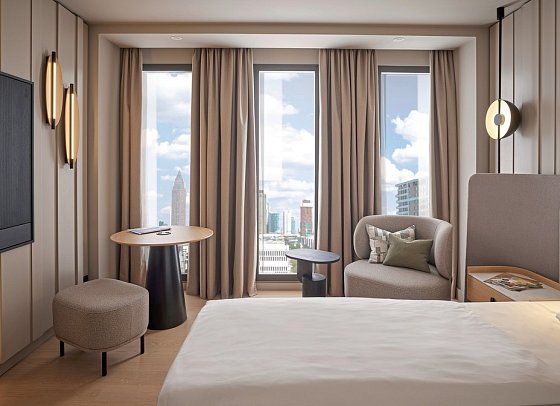 ATLANTIC Hotel Frankfurt - Wohnbeispiel Doppelzimmer Komfort (Zimmercodierung DF1)