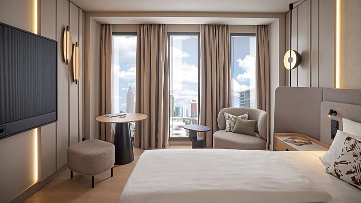 ATLANTIC Hotel Frankfurt - Wohnbeispiel Doppelzimmer Komfort (Zimmercodierung DF1)