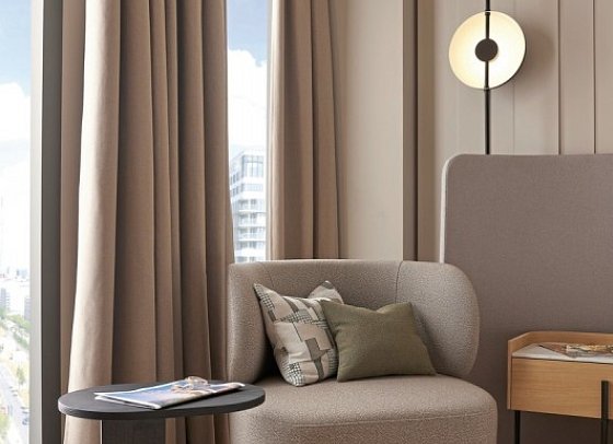 ATLANTIC Hotel Frankfurt - Wohnbeispiel Doppelzimmer Komfort (Zimmercodierung DF1)