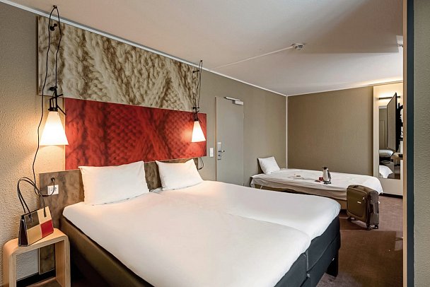 ibis Frankfurt Centrum Hotel - Wohnbeispiel Familienzimmer (Zimmercodierung FB1)