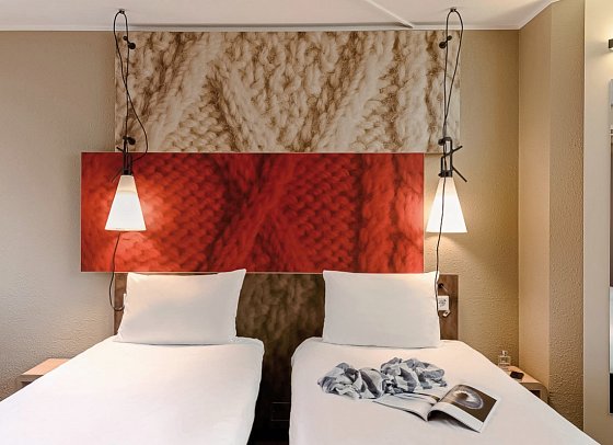 ibis Frankfurt Centrum Hotel - Wohnbeispiel Doppelzimmer Standard (Zimmercodierung DB1)