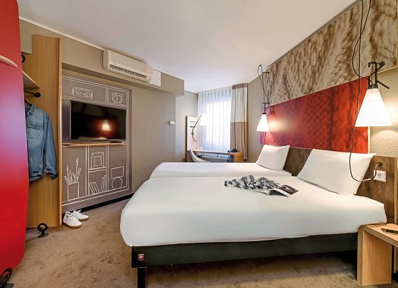ibis Frankfurt Centrum Hotel - Wohnbeispiel Doppelzimmer Superior (Zimmercodierung DS1)