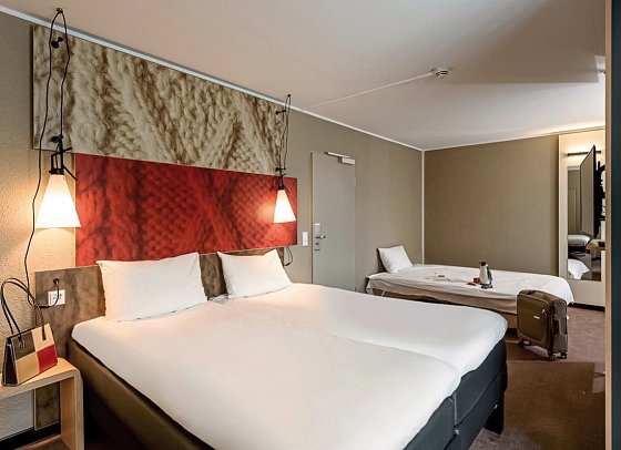 ibis Frankfurt Centrum Hotel - Wohnbeispiel Familienzimmer (Zimmercodierung FB1)