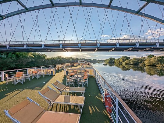 MS Casanova - Frankfurt - Stuttgart - Sonnendeck, MS Casanova