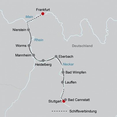 MS Casanova - Frankfurt - Stuttgart
