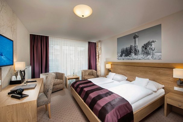Best Western Plus Hotel Willingen - Wohnbeispiel Doppelzimmer (Zimmercodierung DB2)