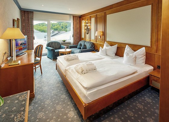 Göbel's Landhotel Willingen - Wohnbeispiel Doppelzimmer Deluxe (Zimmercodierung DD1)