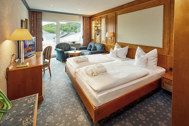 Göbel's Landhotel Willingen - Wohnbeispiel Doppelzimmer Deluxe (Zimmercodierung DD1)