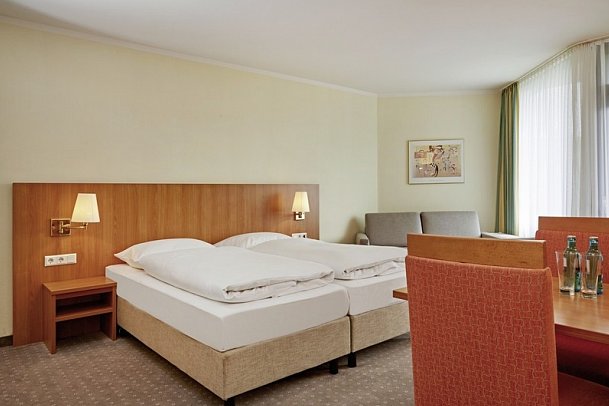 H+ Hotel Willingen - Wohnbeispiel Familienzimmer Deluxe (Zimmercodierungen FD1, FD2, UC1 & UC2)