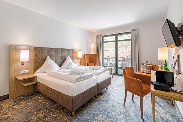 Göbel´s Hotel AquaVita - Wohnbeispiel Doppelzimmer Komfort (Zimmercodierung DF1)