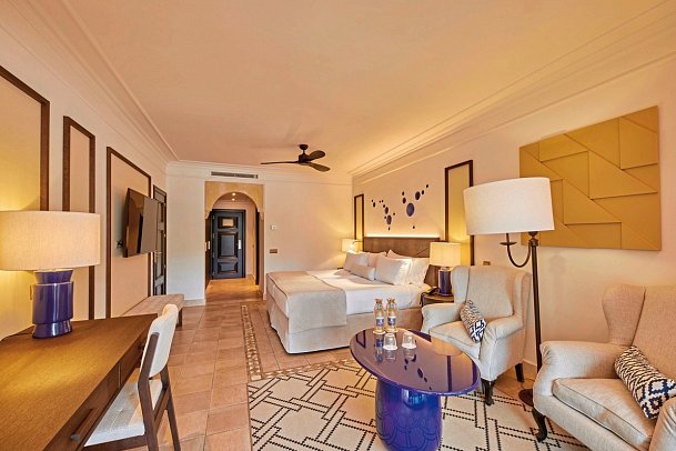 Secrets Bahía Real Resort & Spa - Wohnbeispiel Juniorsuite Poolblick (Zimmercodierung JBP)