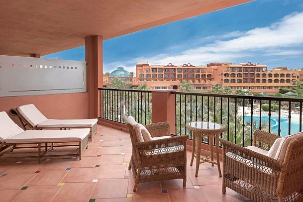 Sheraton Fuerteventura Beach, Golf & Spa Resort - Wohnbeispiel Juniorsuite Premium Gartenblick (Zimmercodierung JMG)