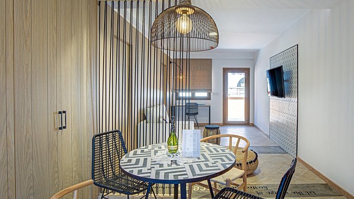 Hotel Arena Castillo - Wohnbeispiel Appartement Familien (Zimmercodierung AB2)