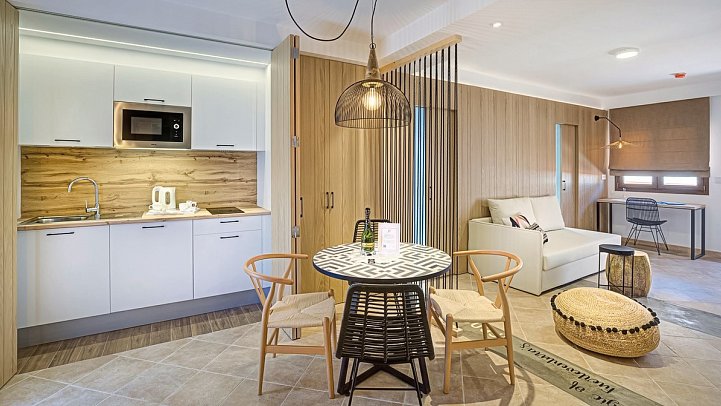 Hotel Arena Castillo - Wohnbeispiel Appartement Familien (Zimmercodierung AB2)