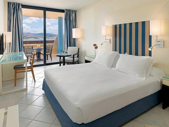 H10 Tindaya - Wohnbeispiel Doppelzimmer seitl. Meerblick (Zimmercodierungen DBN & D2N)